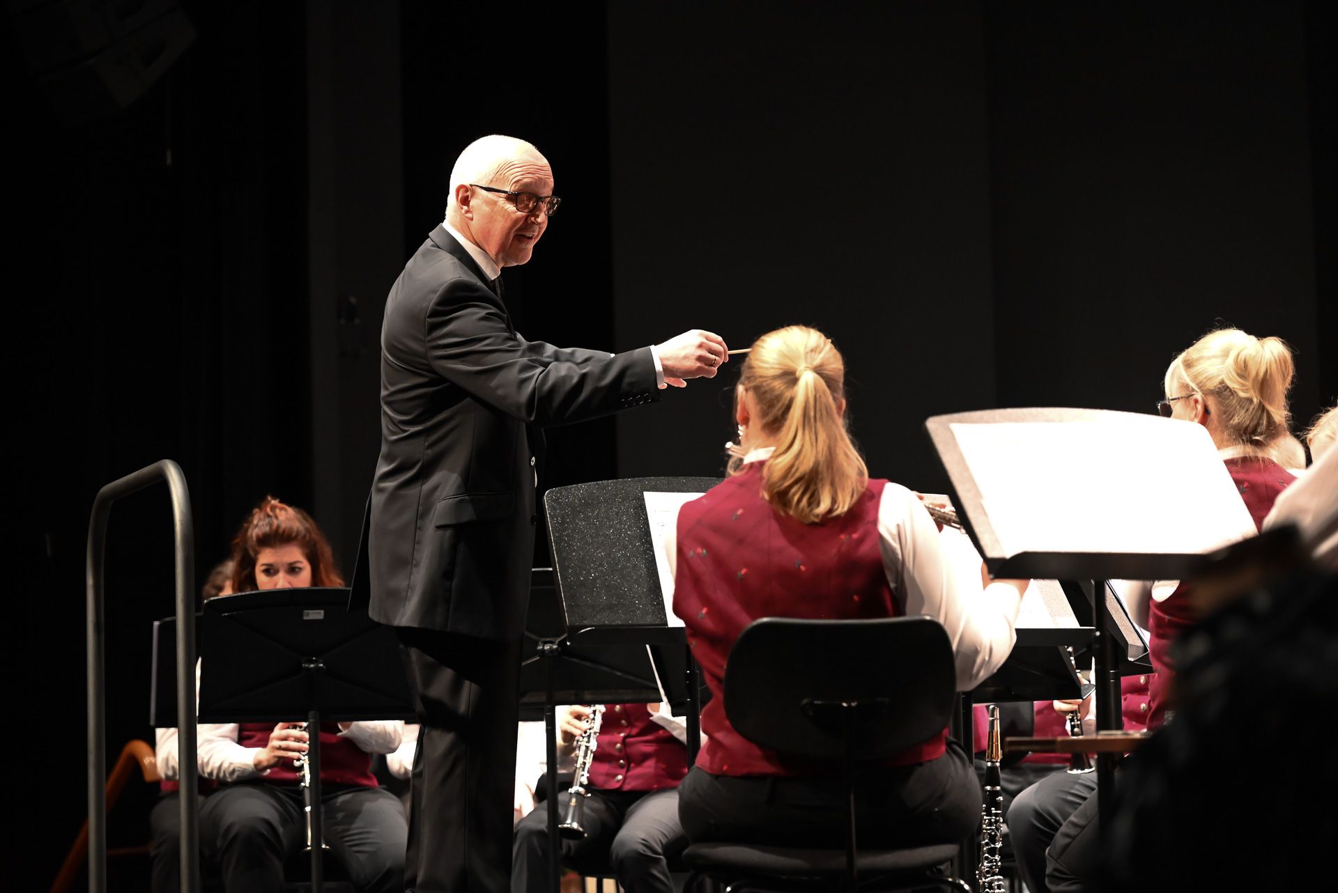 Unter Kapellmeister Josef Eberle erklang das Programm des diesjährigen Frühjahrskonzert des Musikvereins Concordia.