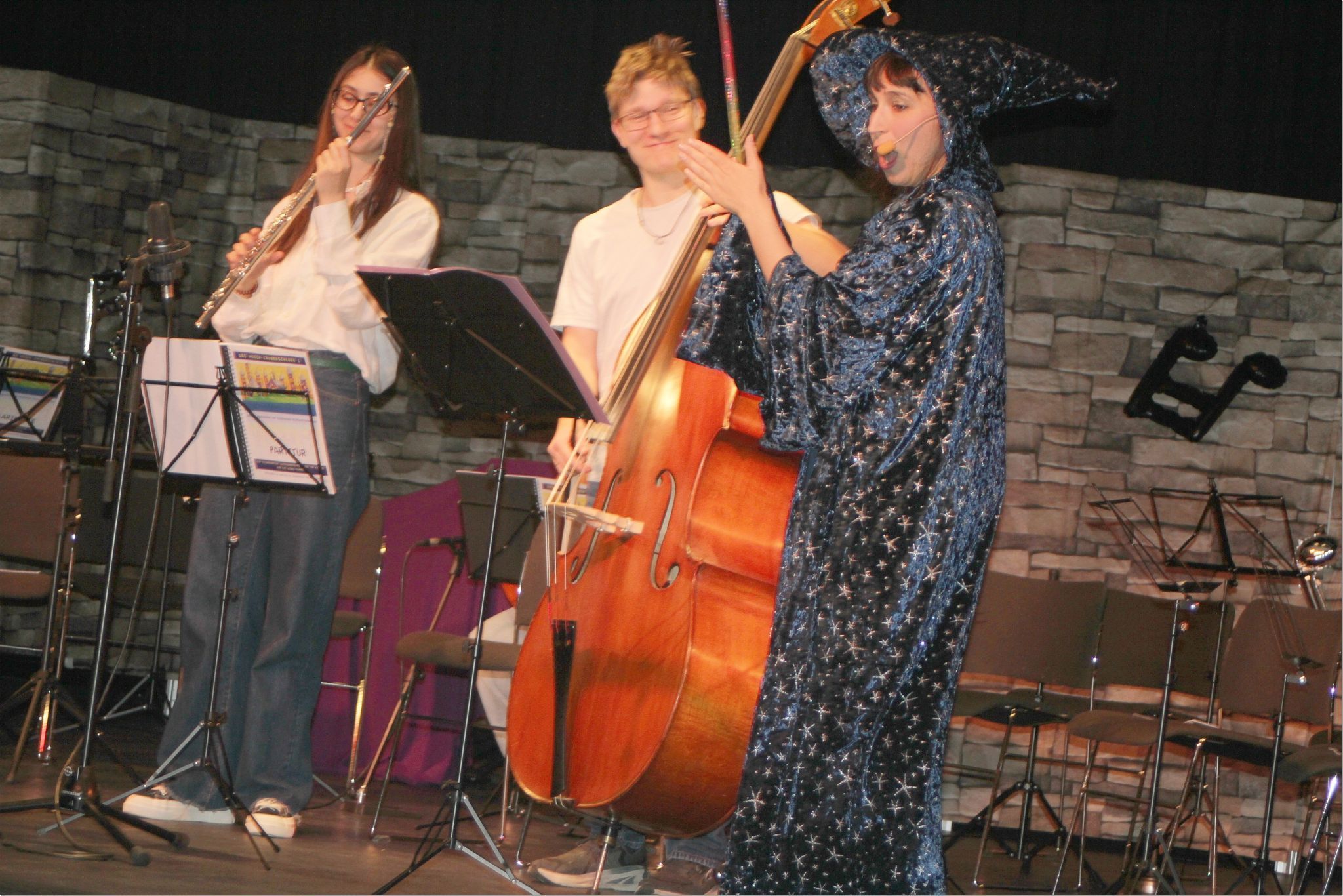 Pädagogen der Musikschule Rankweil führten durch das Programm. 