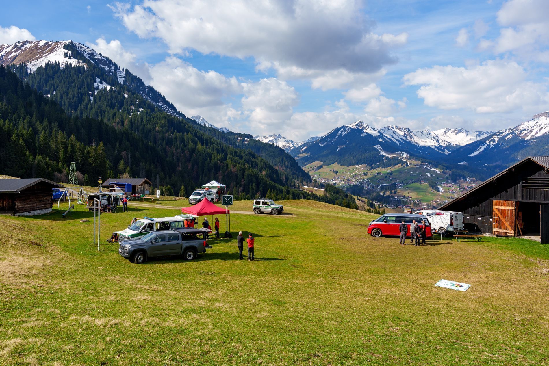 An fünf Stationen wurden unterschiedliche Themen von A wie Airspace bis Z wie Zukunft der Drohnenfliegerrei behandelt.