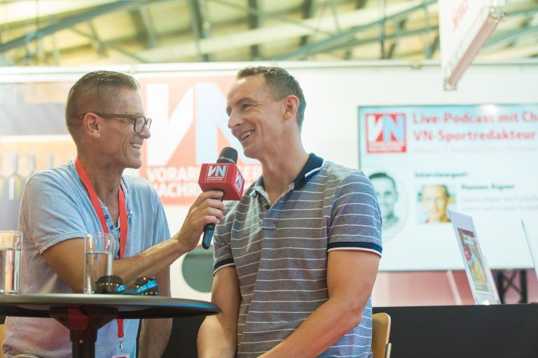 Live aus dem Stadion mit Altachs Stürmerlegende Hannes Aigner