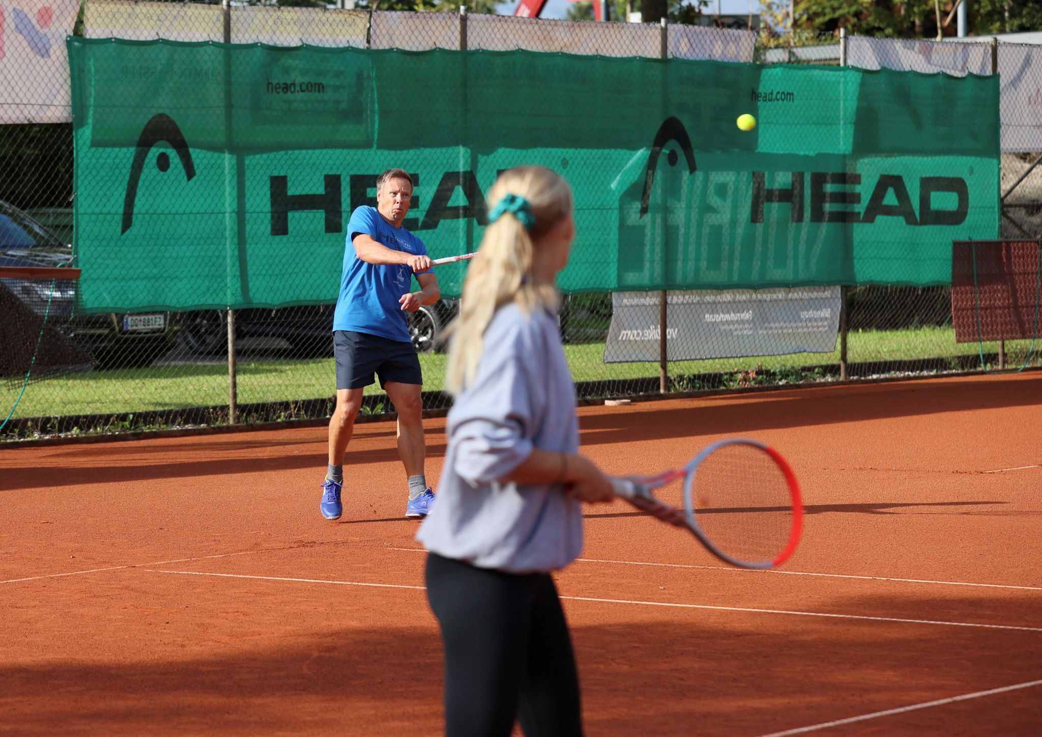 Einen schöneren Tag hätte sich der UTC für die Eröffnung seiner neuen Anlage nicht aussuchen können. © Dietmar Schmid