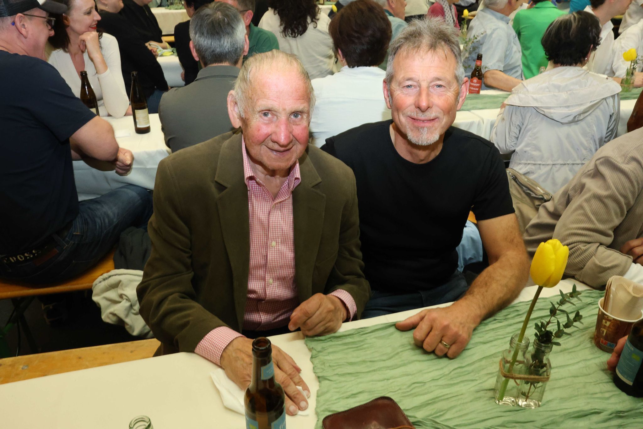 Rupert Geiger und Eugen Werder.