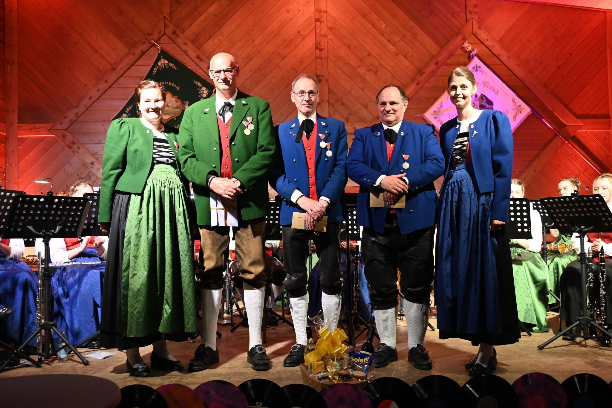 Michael Berthold, Peter Pichler und Christian Mündle wurden geehrt.
