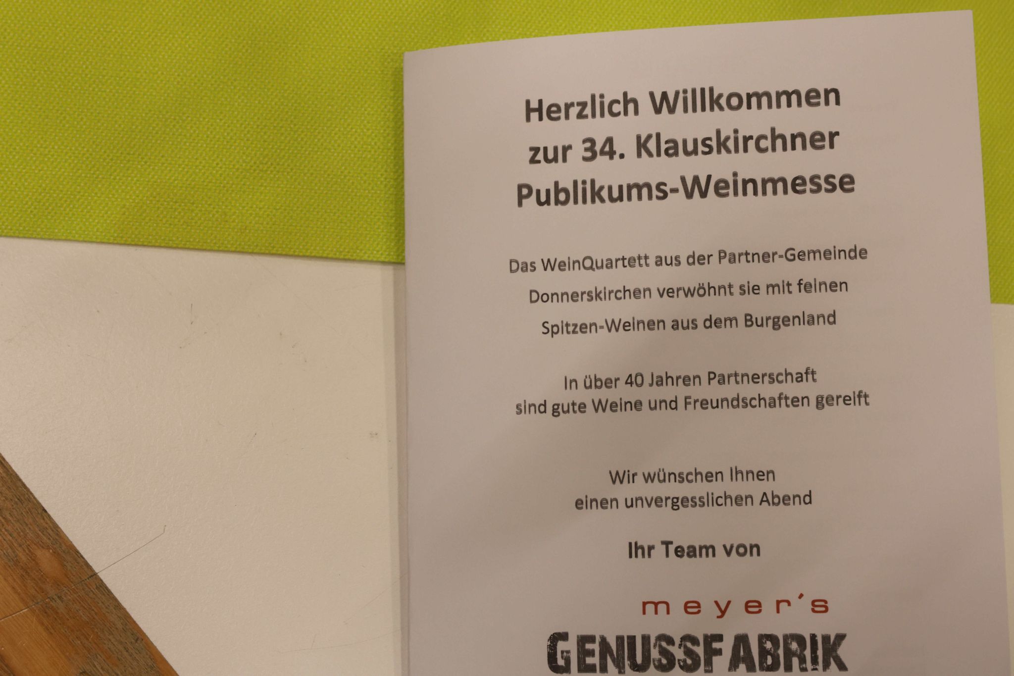 Mehr als 40 Jahre Partnerschaft zwischen Donnerskirchen und Klaus.