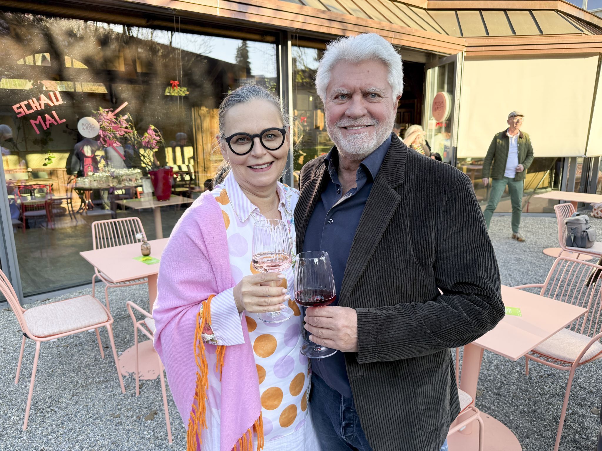 Andrea und Herbert Drexel probierten mit