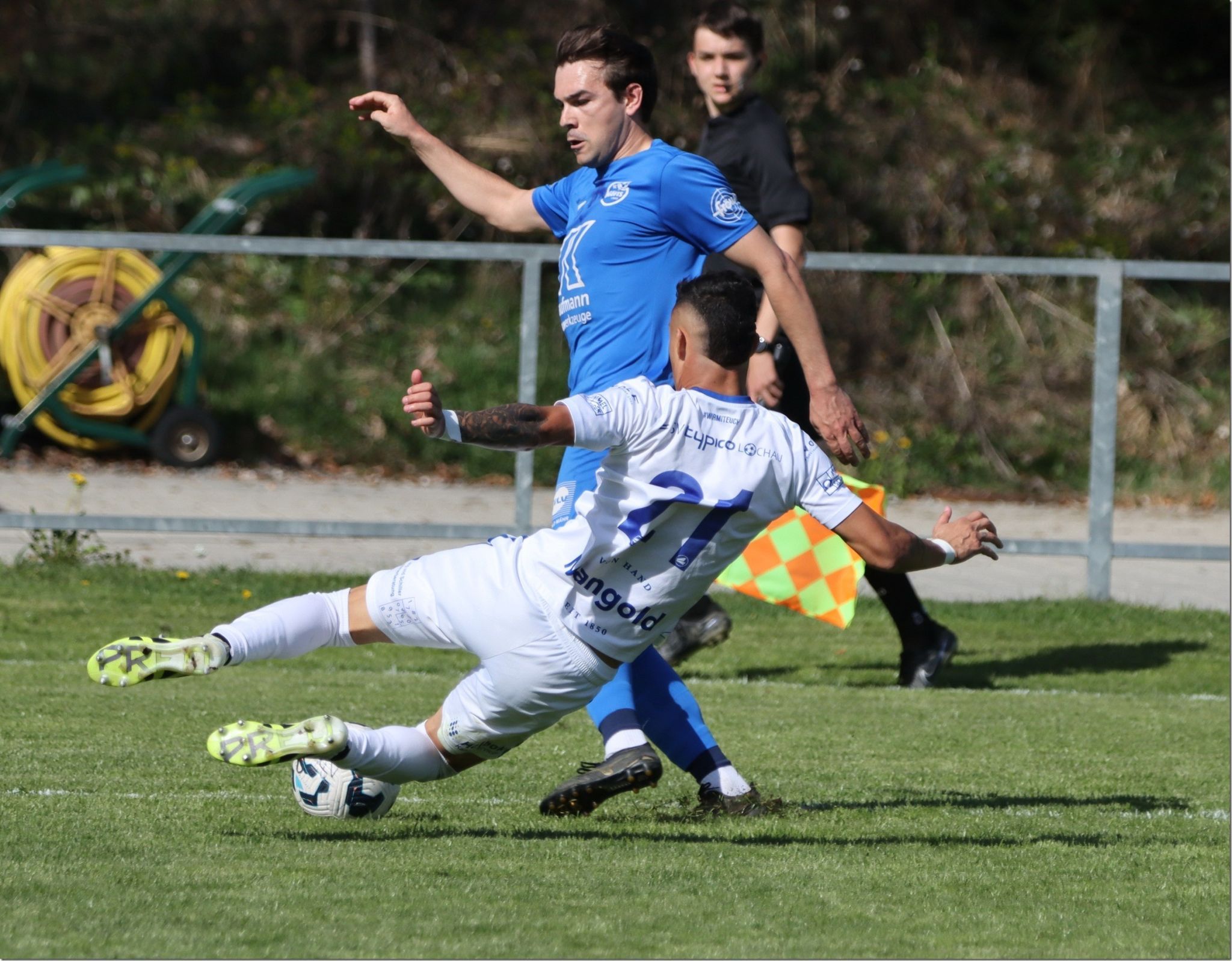 da Silva gegen Jonas Schwarz.