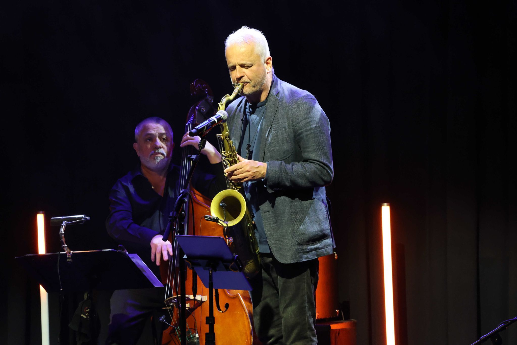 Auch Herbert Berger bekam für seine Soli viel Applaus.