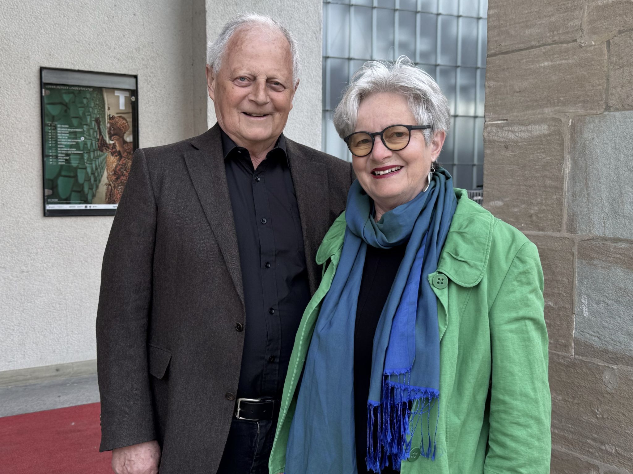 Im Publikum: Herbert und Marianne Fessler.