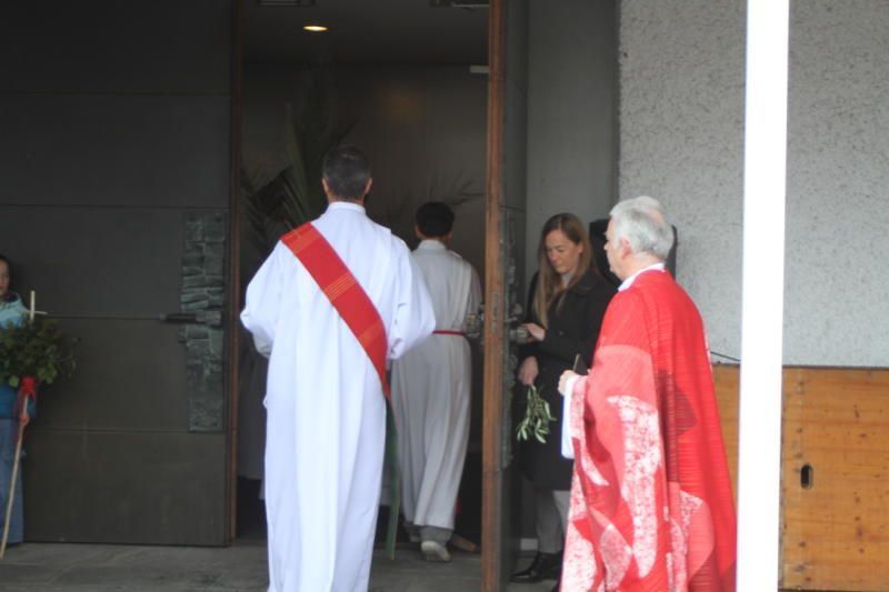 Nach der Segnung gab es die Messe.