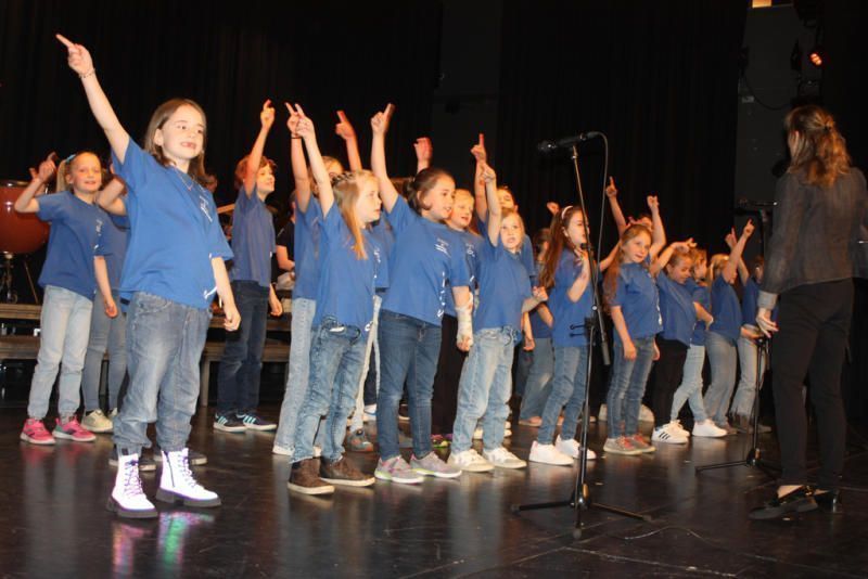 Kinderchor der MS Rankweil.