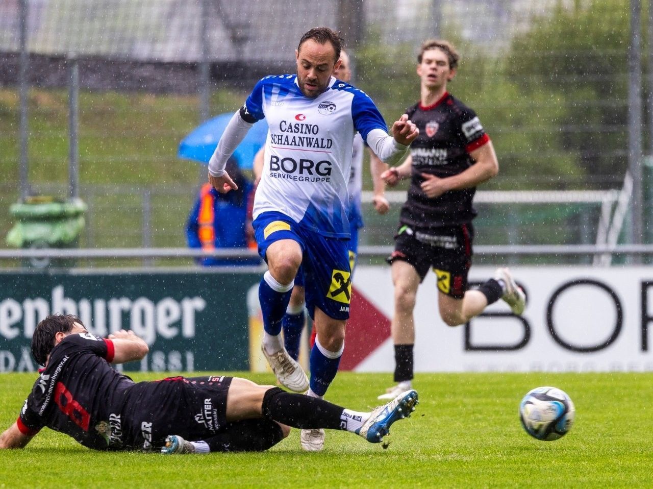 Nenzing verlor gegen Bizau mit zwei Toren Differenz. 