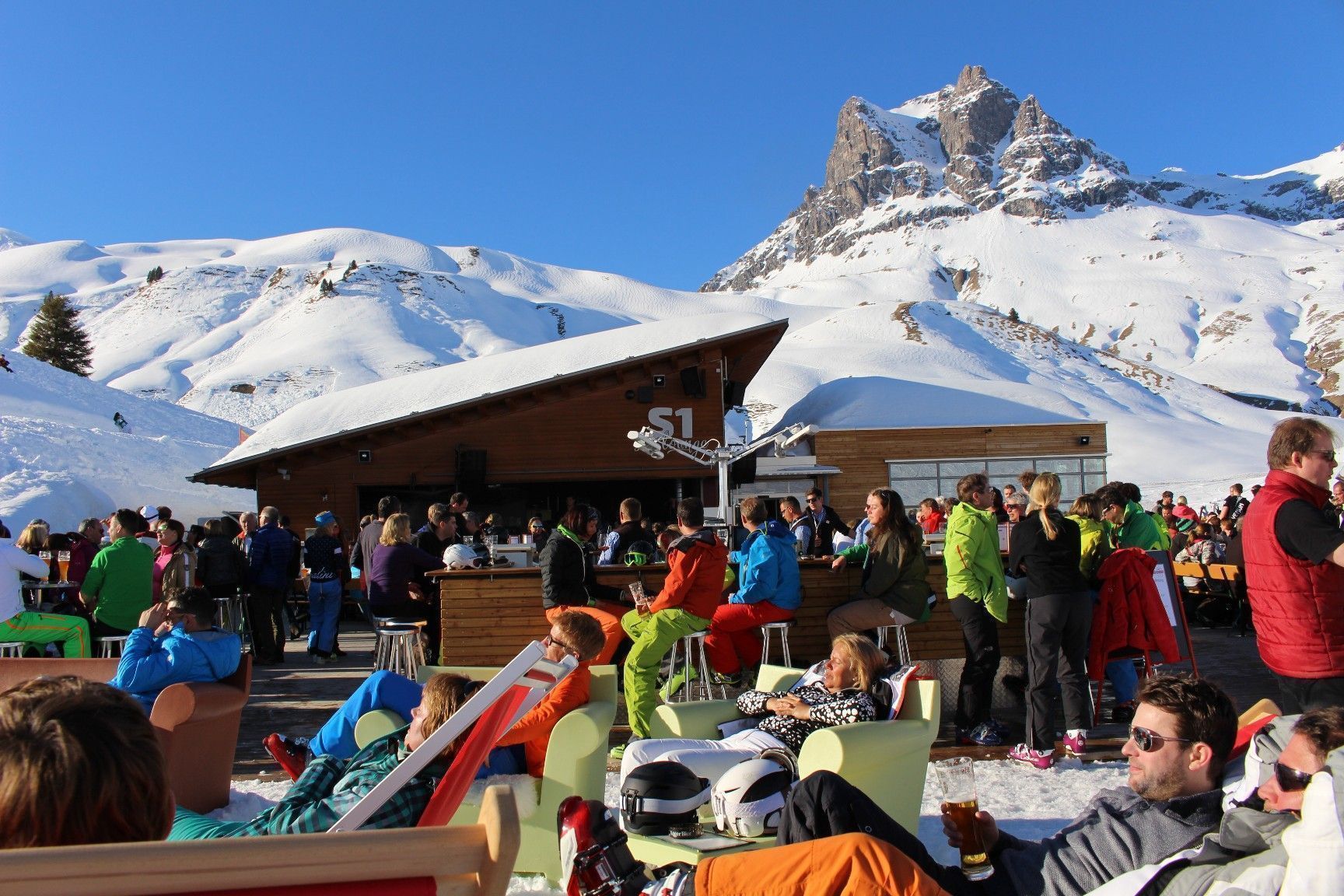 So winterlich war der Saisonschluss am Hochtannberg kaum einmal.