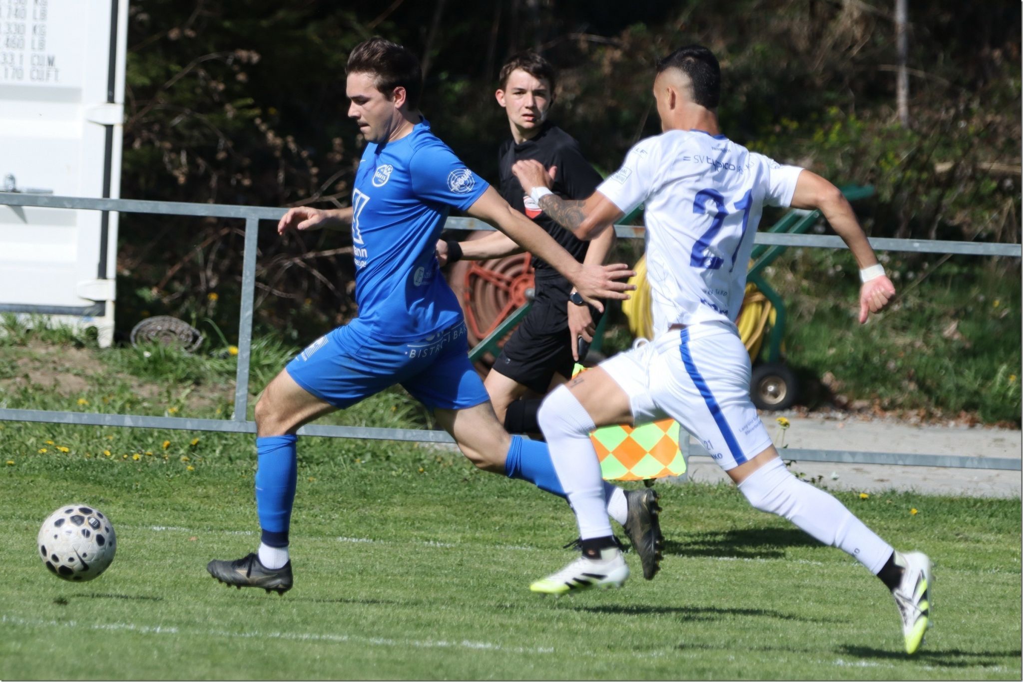 Jonas Schwarz gegen da Silva. 