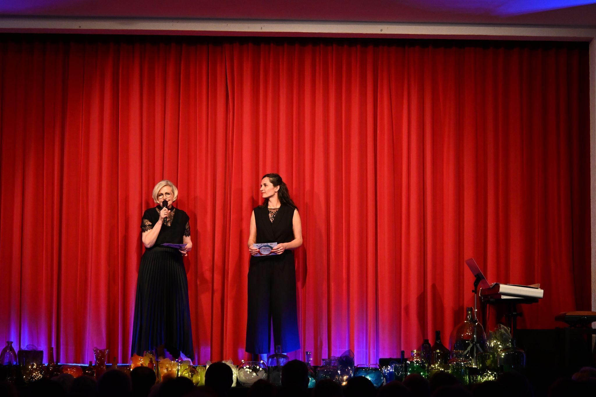 Christa Baumann und Conny Feurstein moderierten die Konzerte souverän