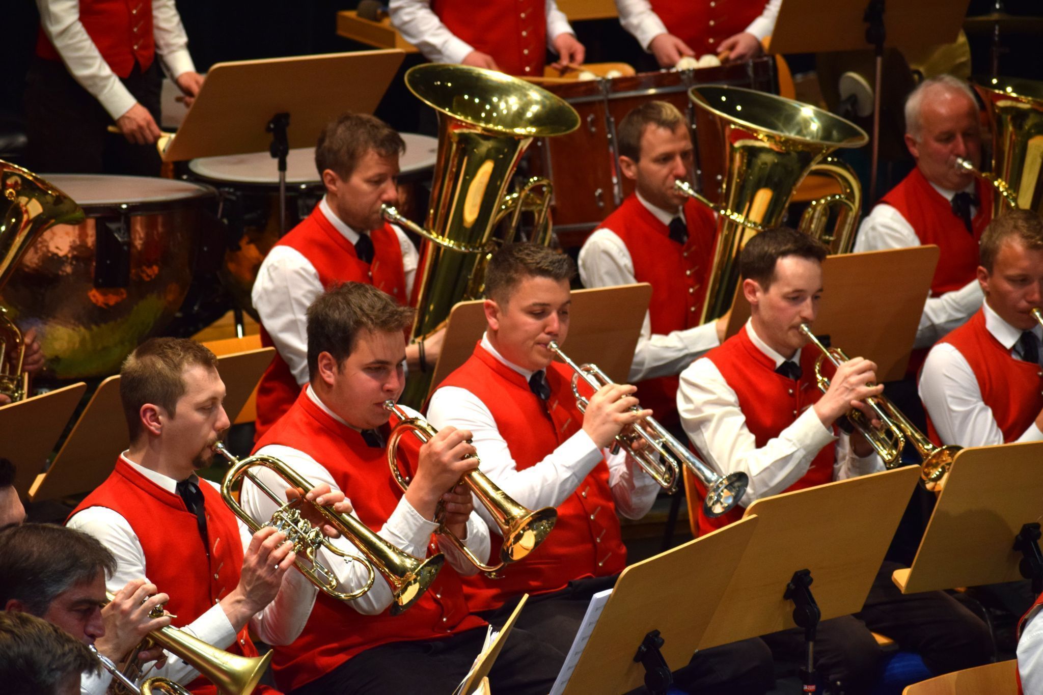 Für den Konzertabend des Musikvereins Lingenau gab es begeisterten Applaus.