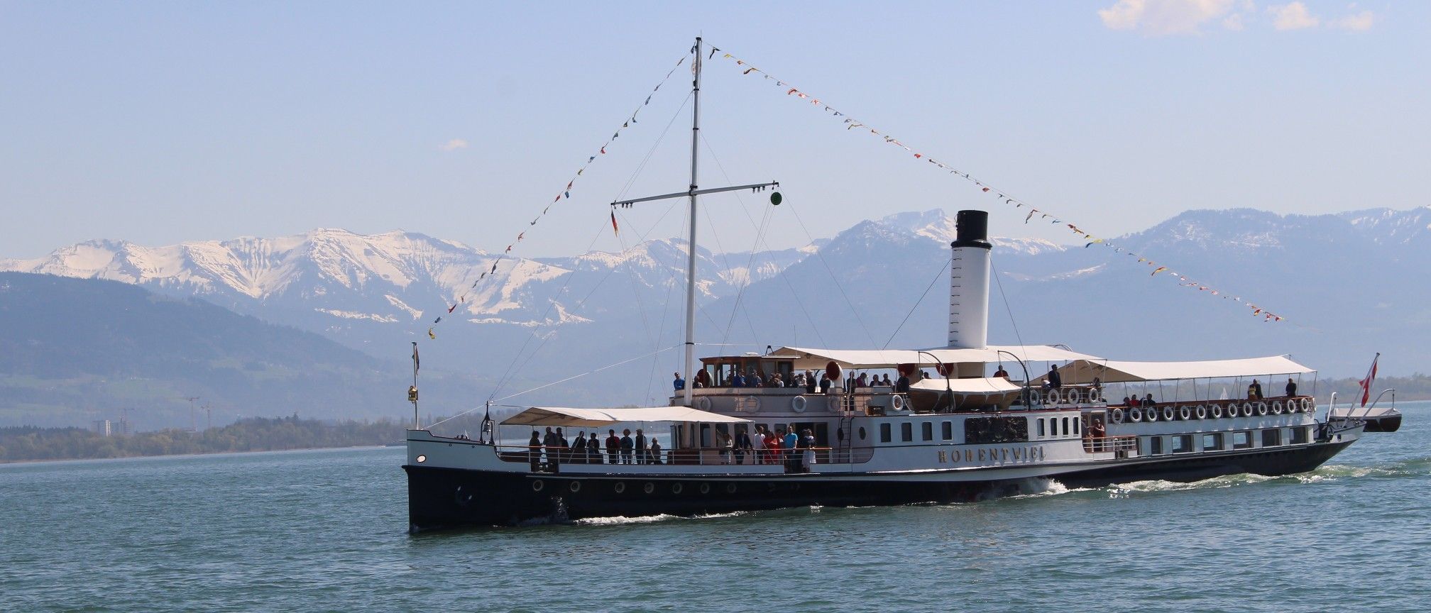 Die Hohentwiel lädt in Romanshorn am Samstag zu Rundfahrten ein. PETER STRAUSS (6)