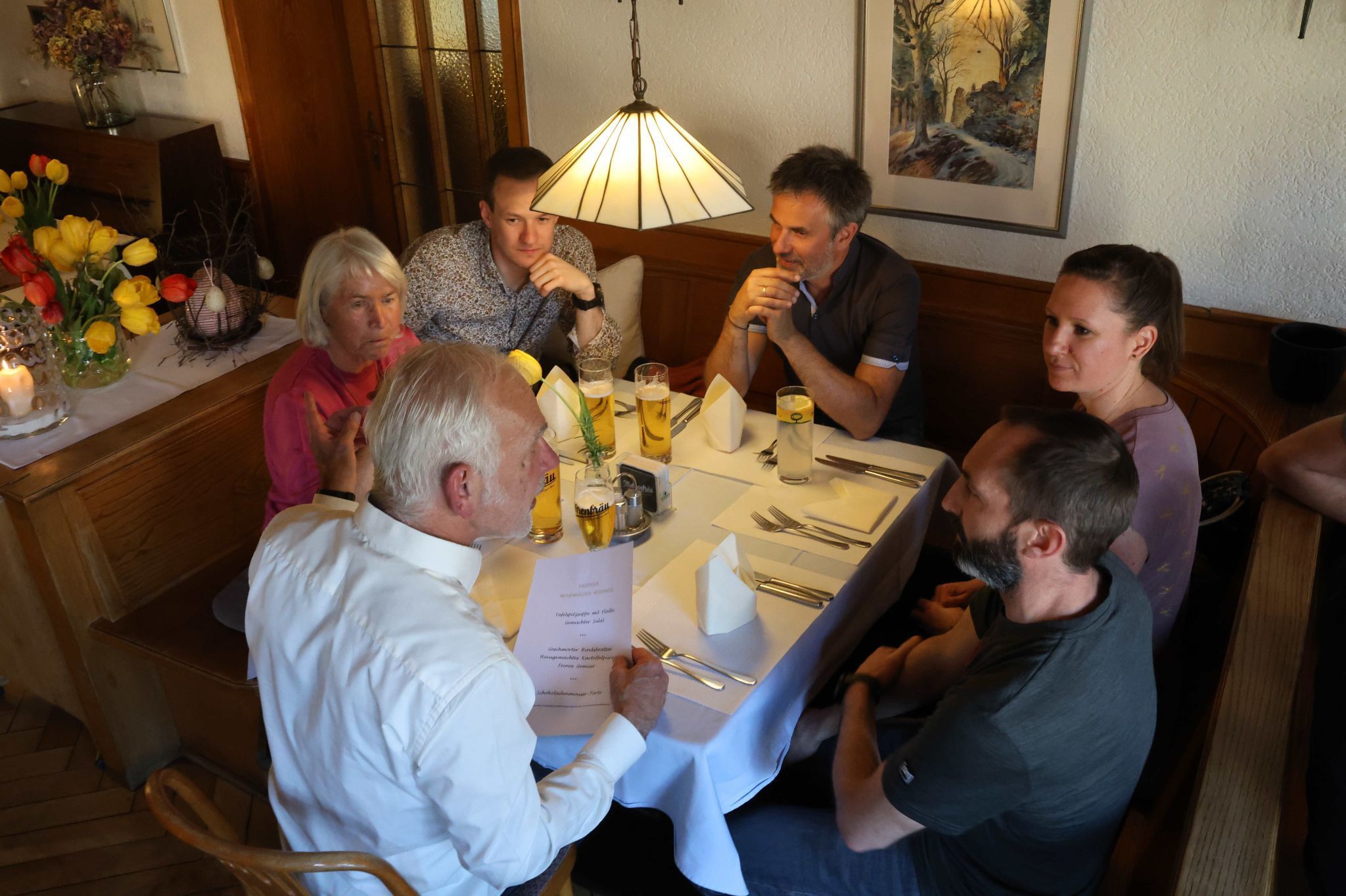 Beste Stimmung bei und nach der Dachgleichenfeier. (Bildergalerie)