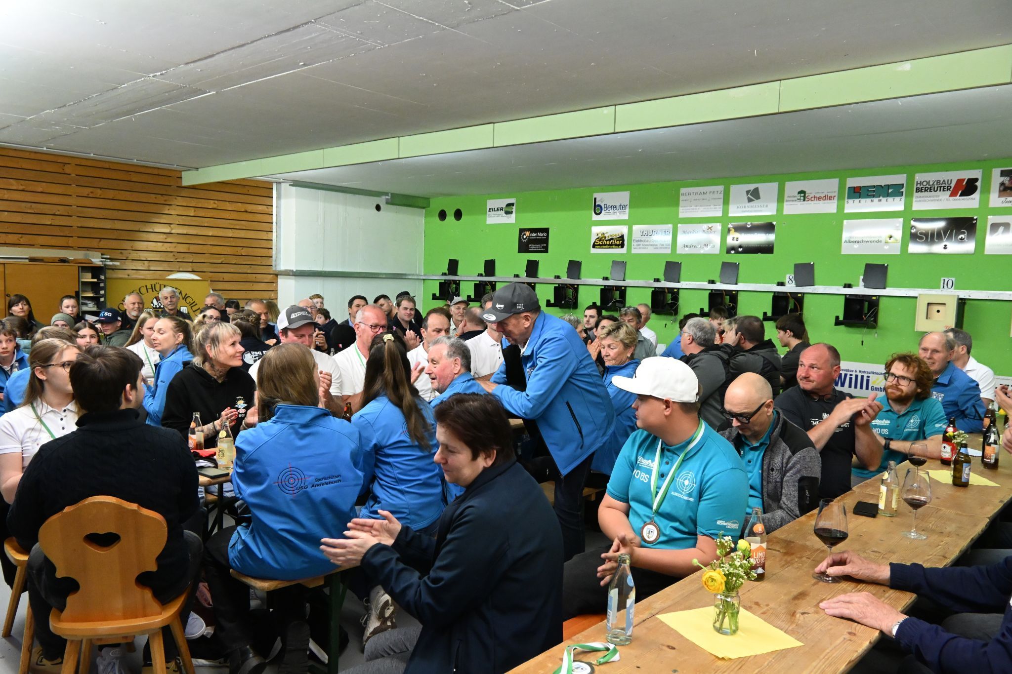 gute Stimmung bei der Preisverteilung