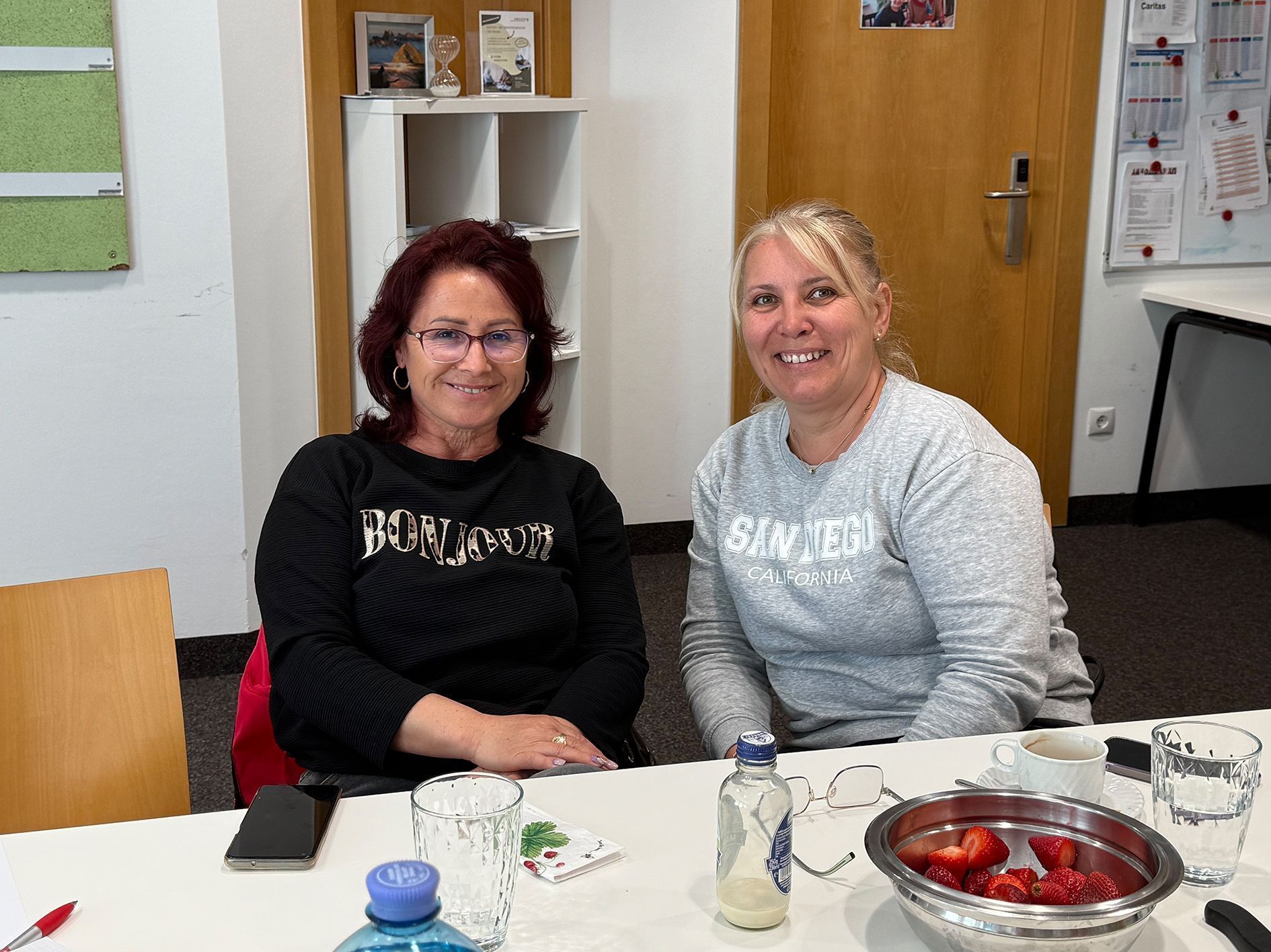 Die Betreuerinnen freuten sich über die Wertschätzung.