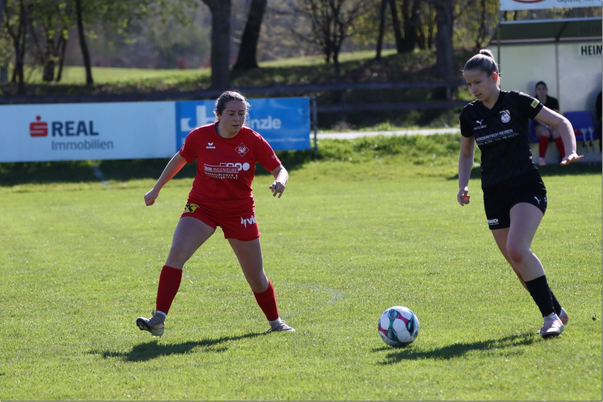 Meistens hatte Krottendorf den Ball. 