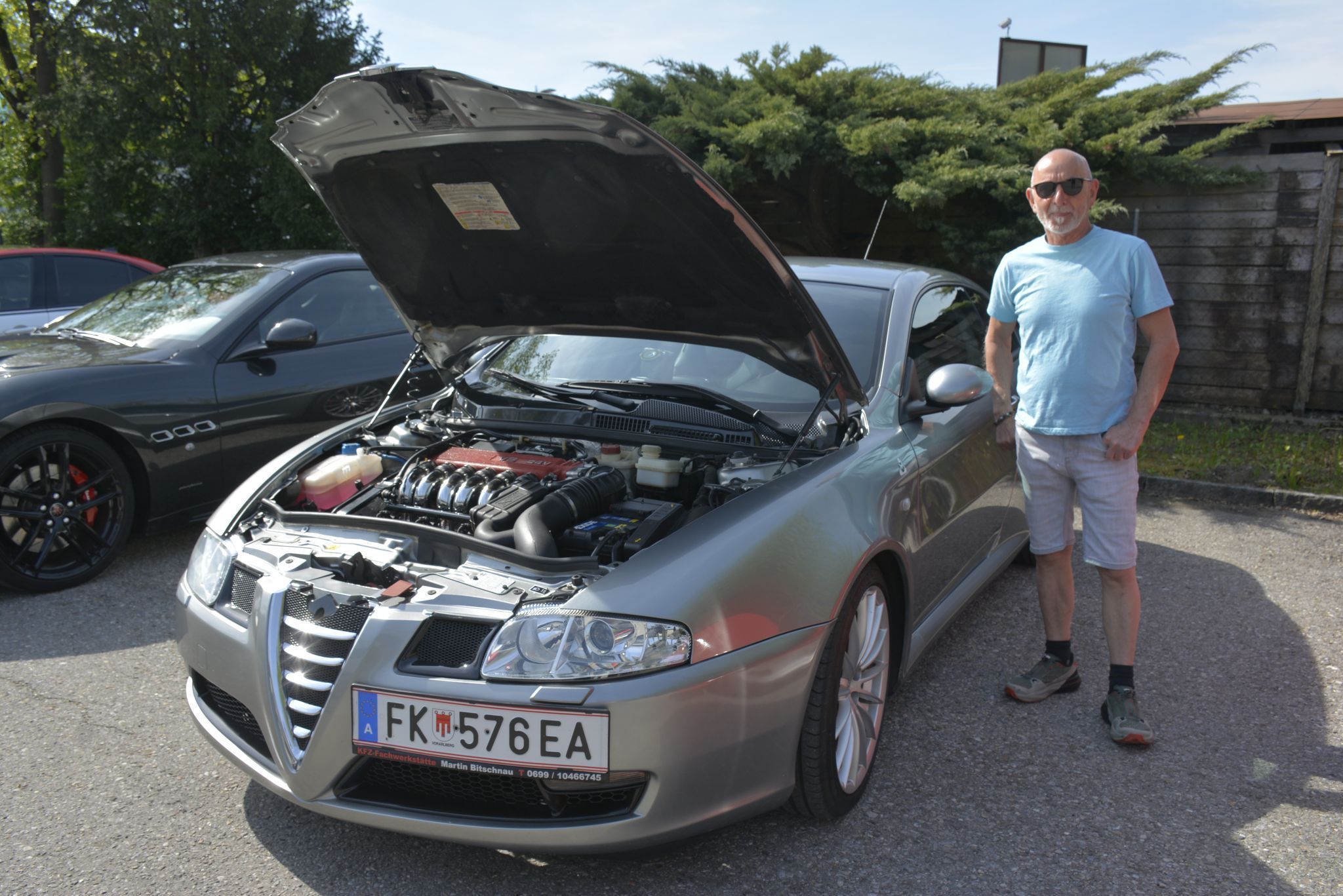 Michael Röbl und sein Alfa GT