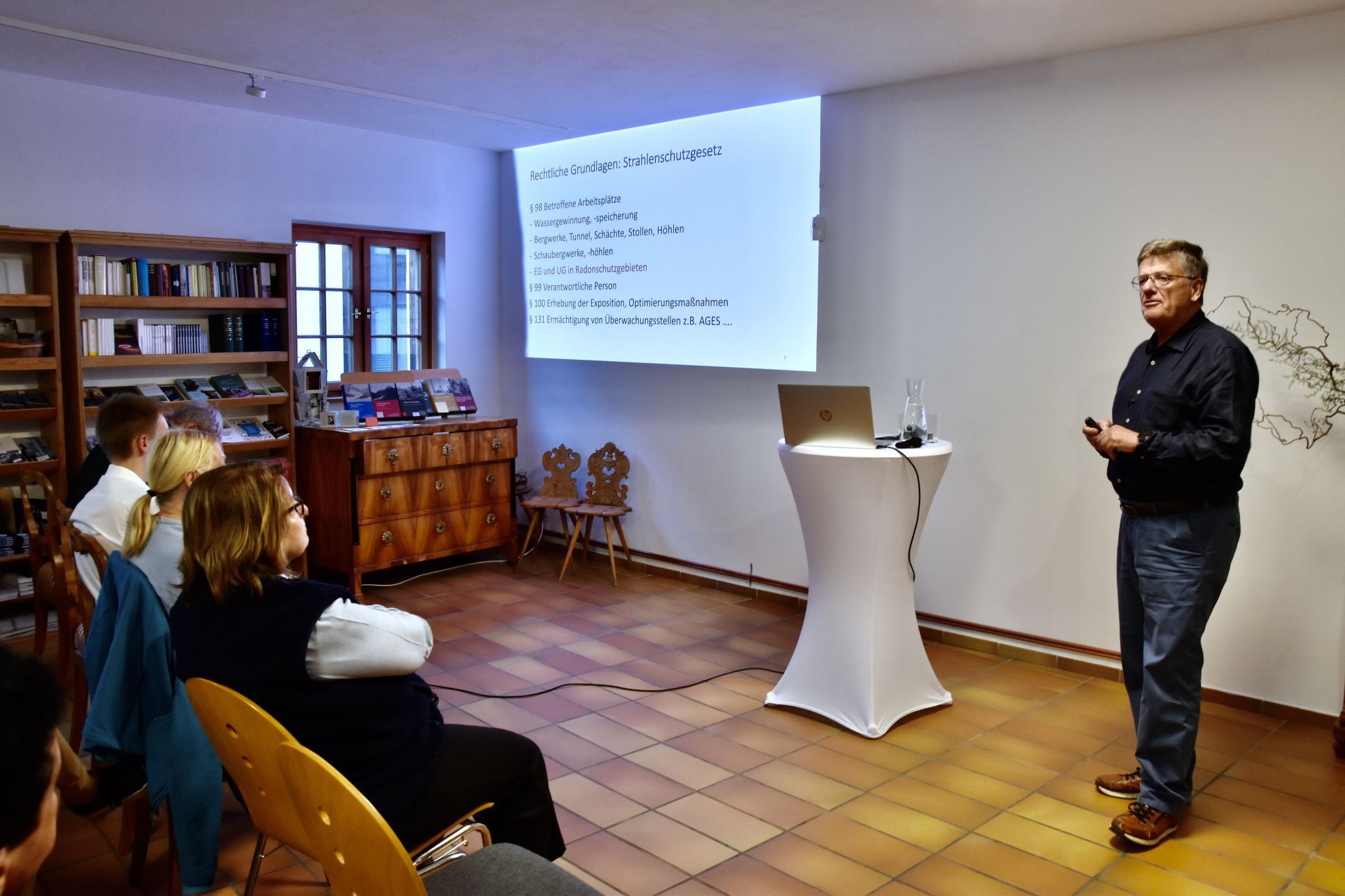 Robert Seeberger - Vortrag im Heimatmuseum in Schruns