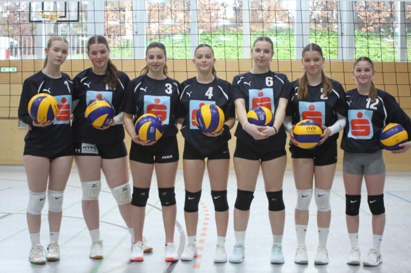 Schon für den Sieg aufgestellt. 