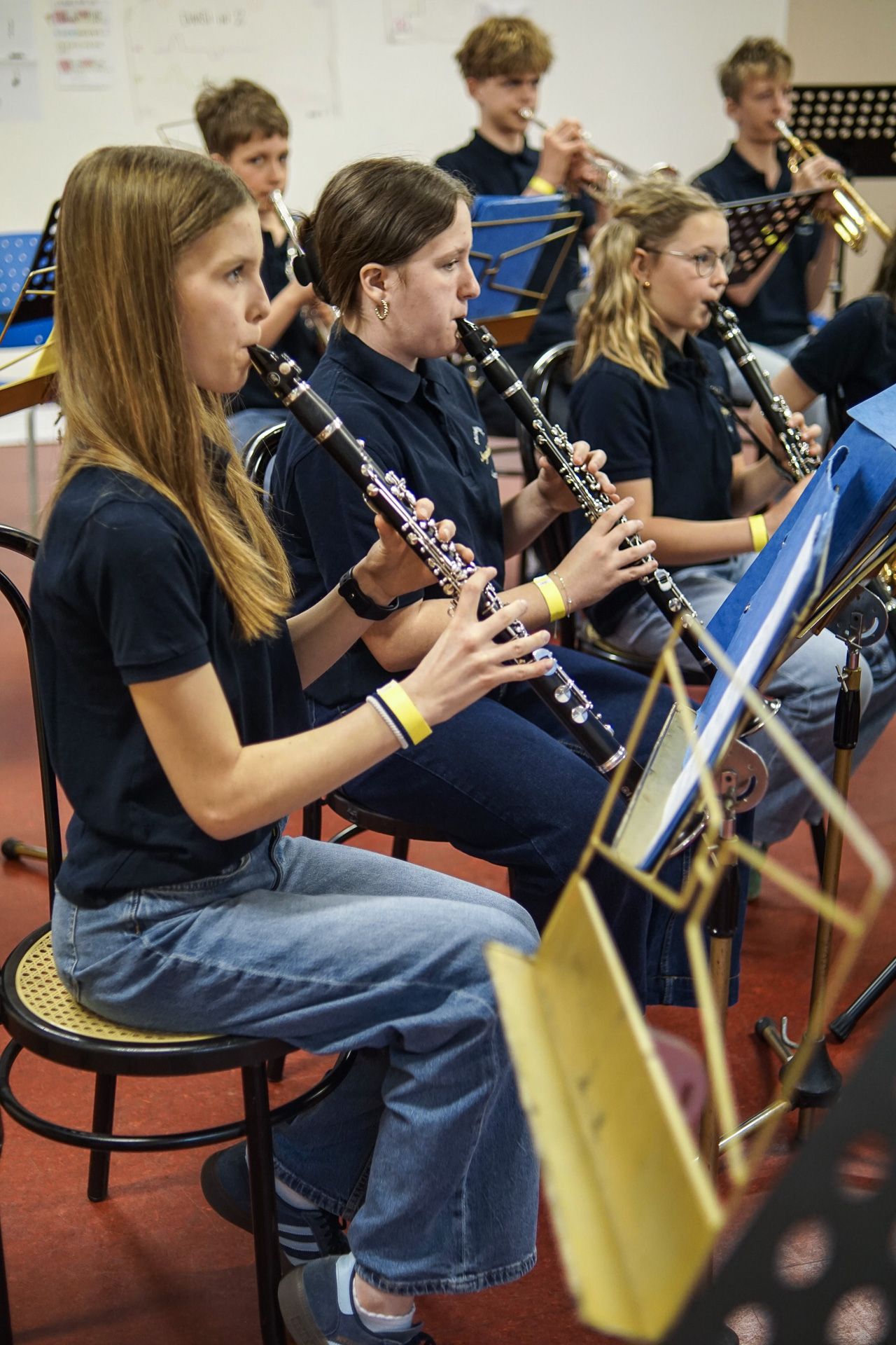 Die Kinder und Jugendlichen haben sich intensiv auf diesen Wettbewerb vorbereitet. (Quelle: MV Lustenau)