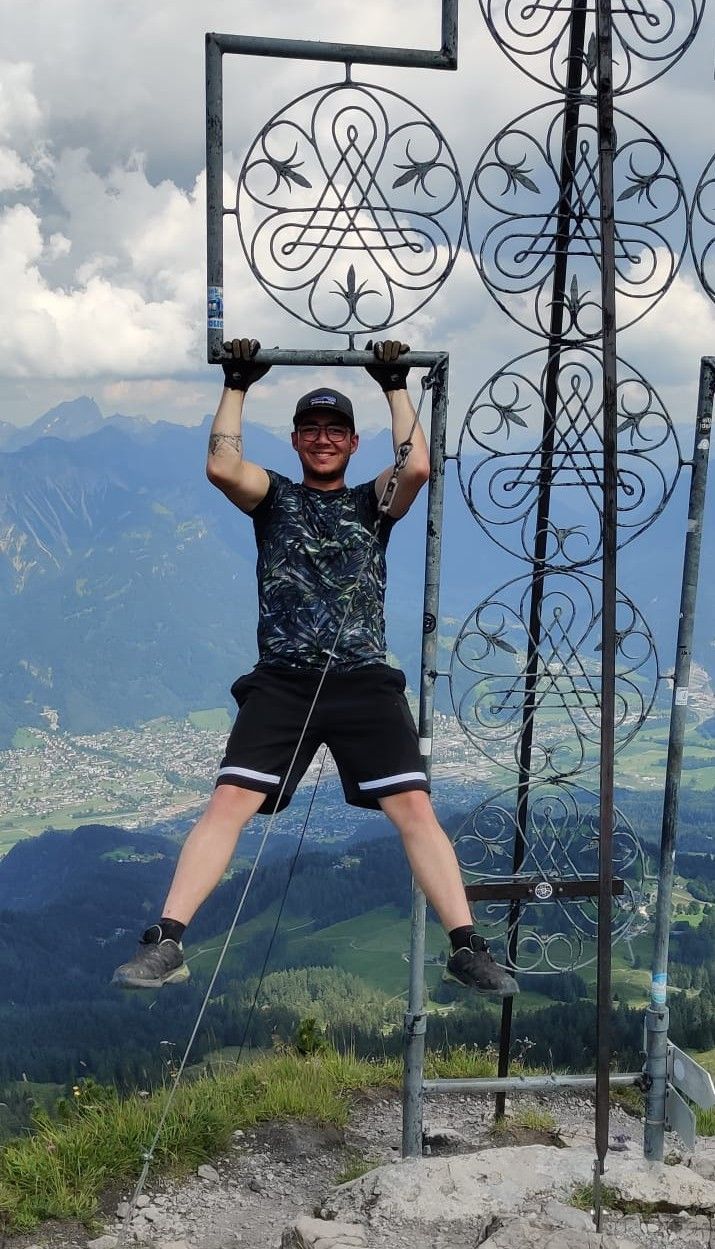 Auch seine Freizeit verbringt Strolz in den Bergen.