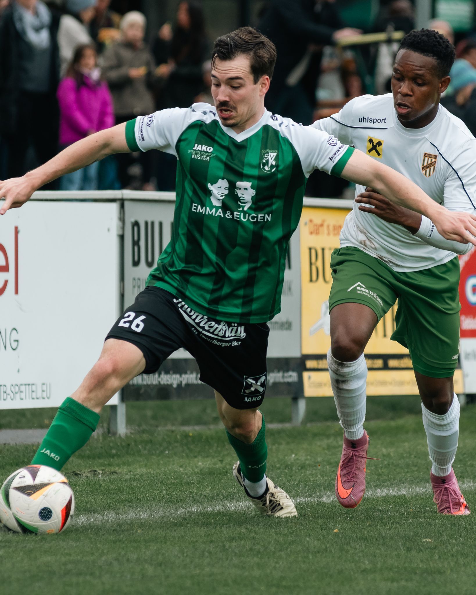 Gegen die Austria Amateure zeigte der DSV vor allem in Hälfte eins seine ganze Qualität.