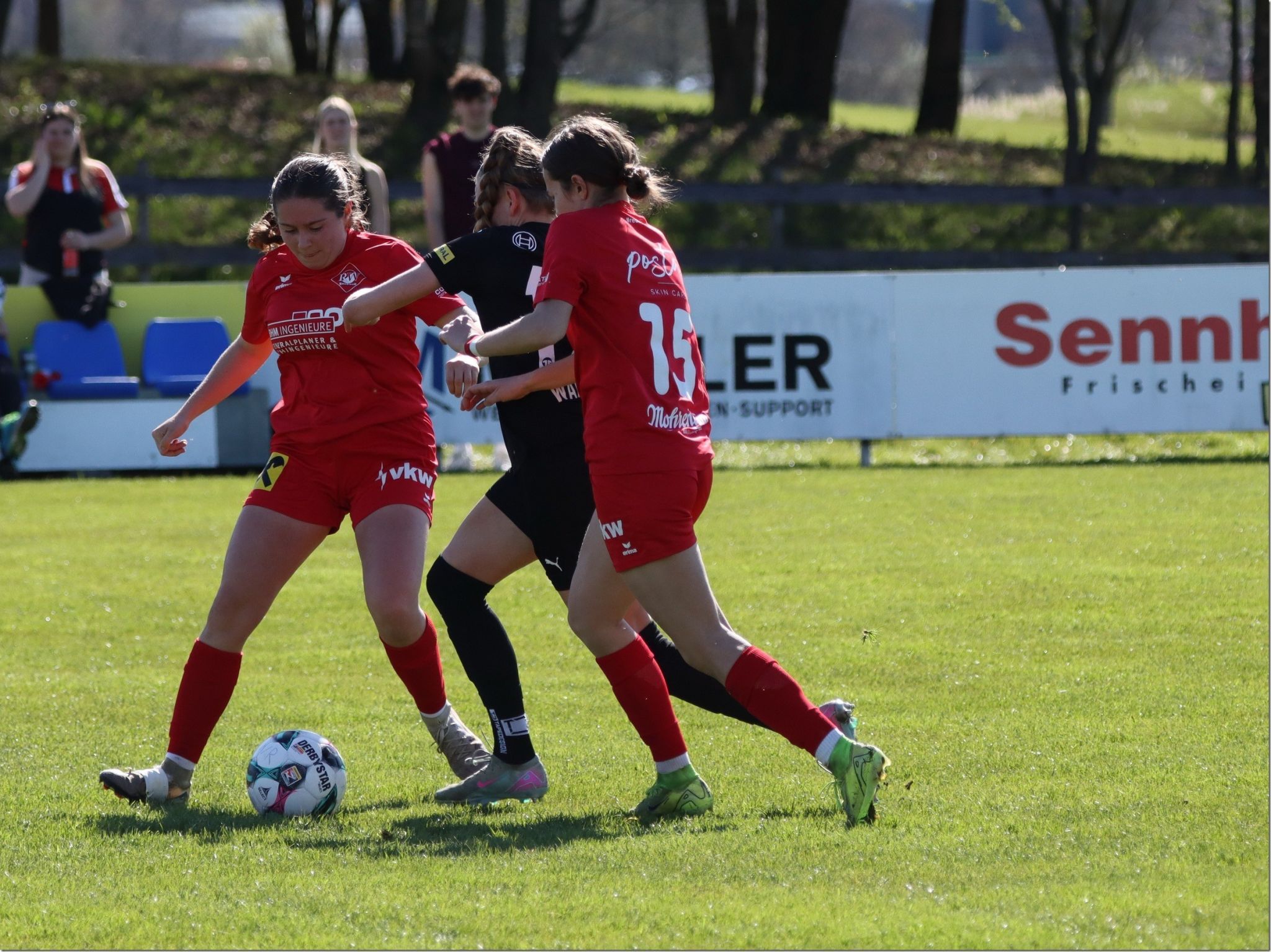 Heike Müller und Christina Feurstein gaben alles. 