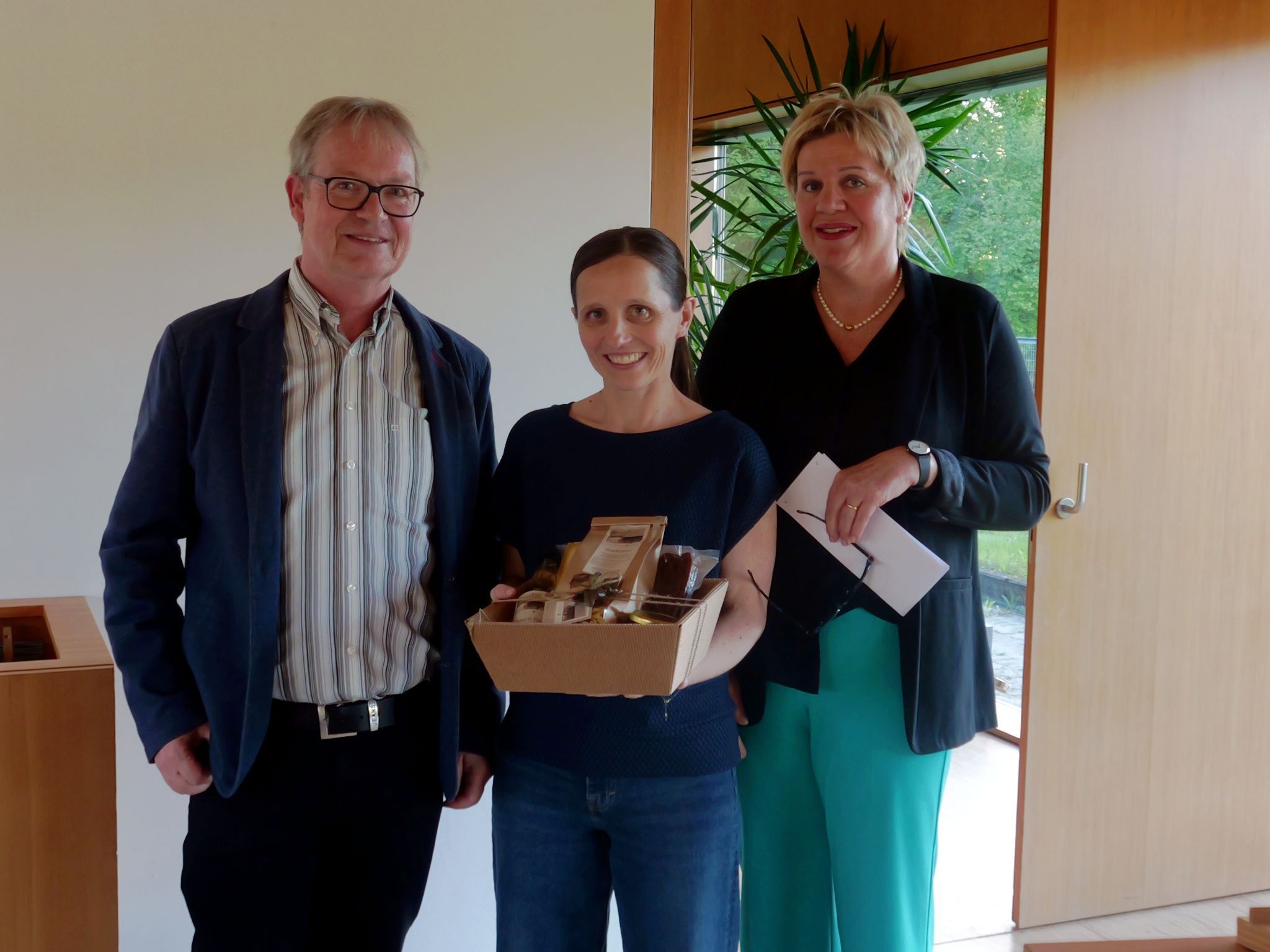 Dr. Eva Unterweger freute sich über die Möglichkeit, sich als neue Ärztin zu präsentieren.