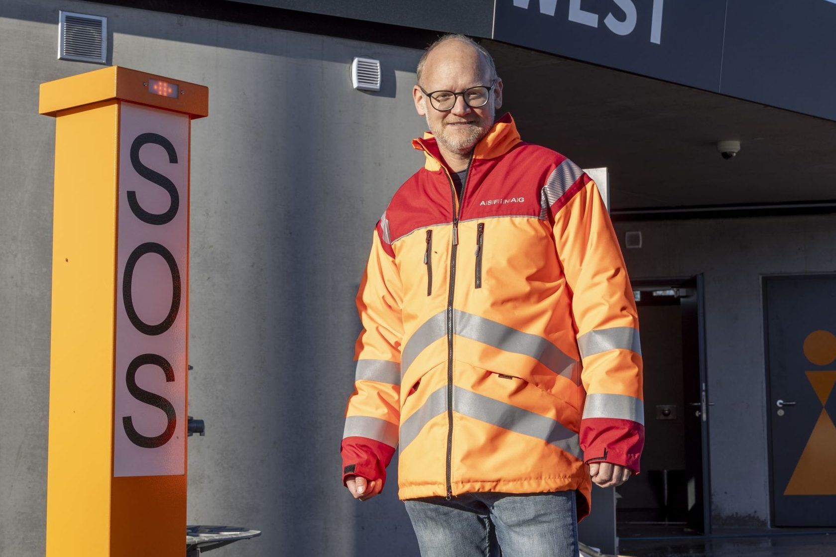 Auffällige Baustelle am Pfänderhang: Was es mit dem riesigen Gerüst auf sich hat