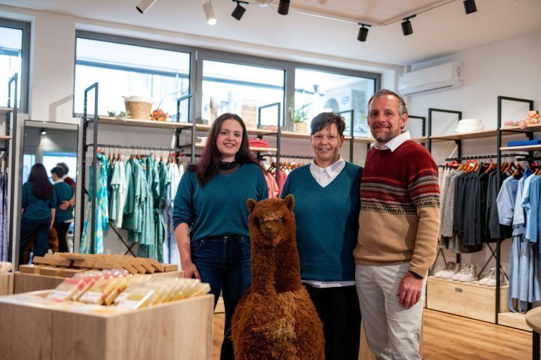 Vom Messepark in die City: Alpakas finden neues Zuhause