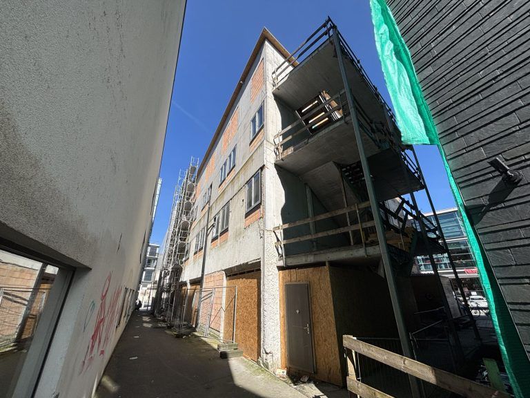 Ewige Baustelle in Dornbirn: Grund für Optimismus in der Schulgasse