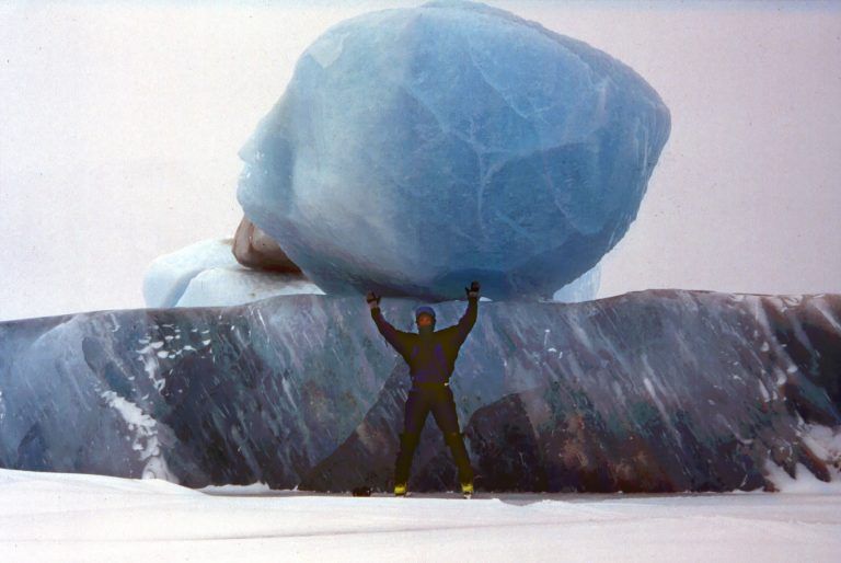 Unter freiem Himmel gesehen