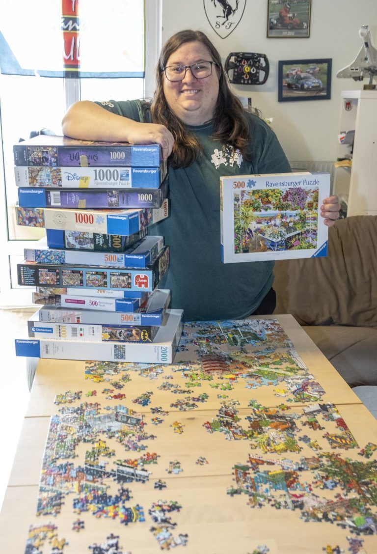 500 Teile in 68 Minuten: Keine Vorarlbergerin puzzelt schneller als sie