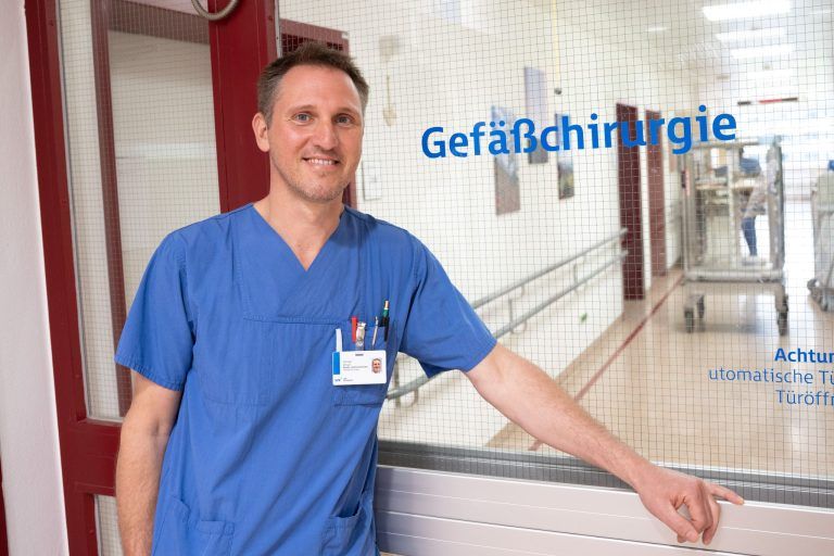 Vom Gärtner zum Pfleger: Herwig Breuß hat im Krankenhaus einen Wohlfühlort