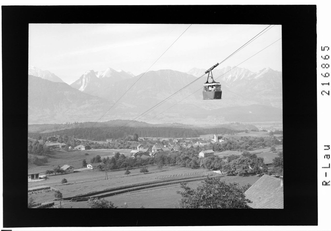 Die Zukunft der Seilbahn Schnifis hängt an einer Frage