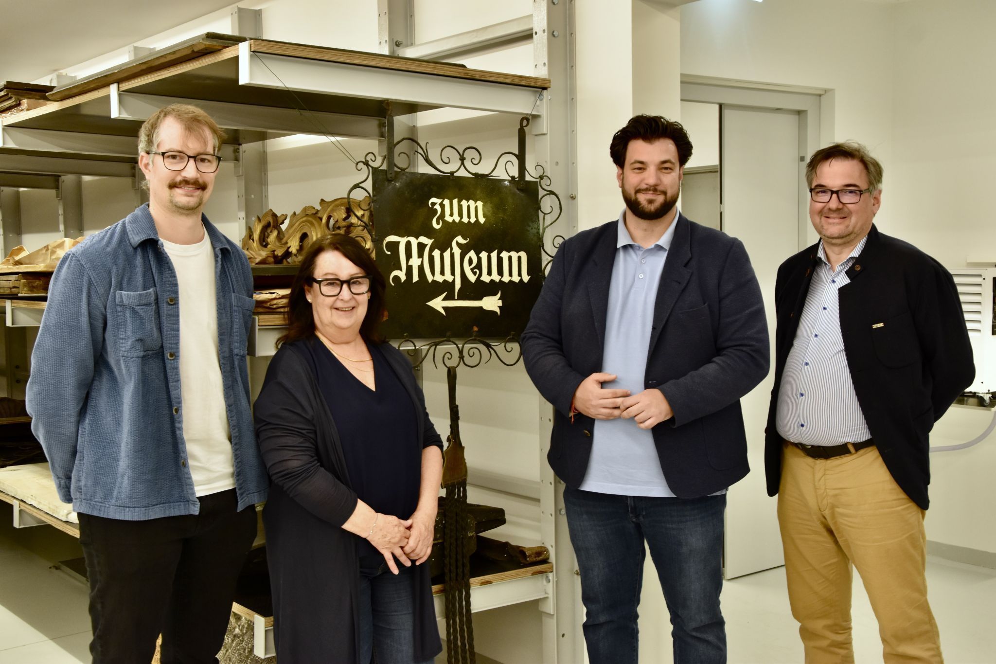 Stefan Stachniß, Carmen Reiter, Cenk Dogan und Christof Thöny