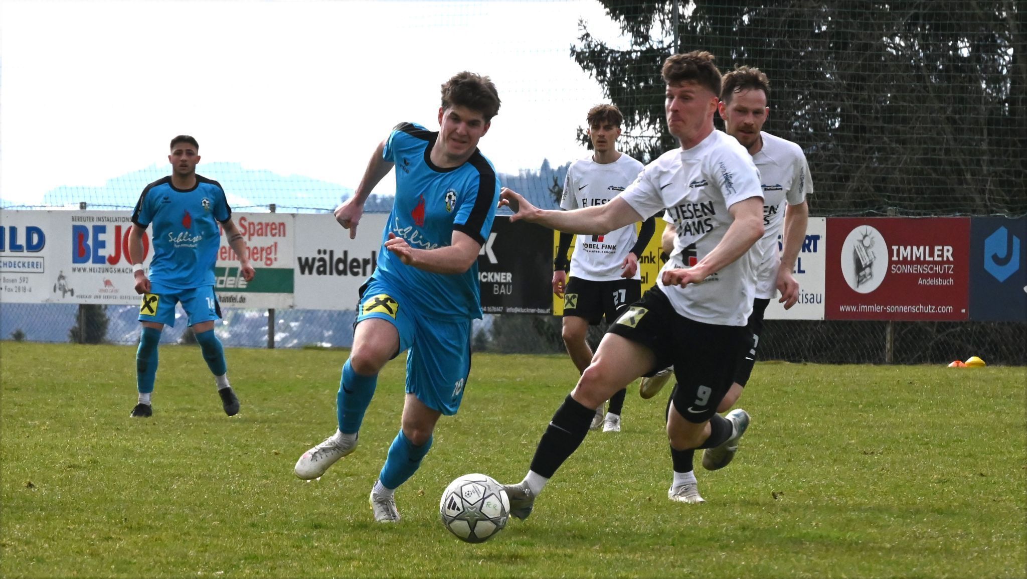 Gut gespielt hat Schlins beim Leader. 