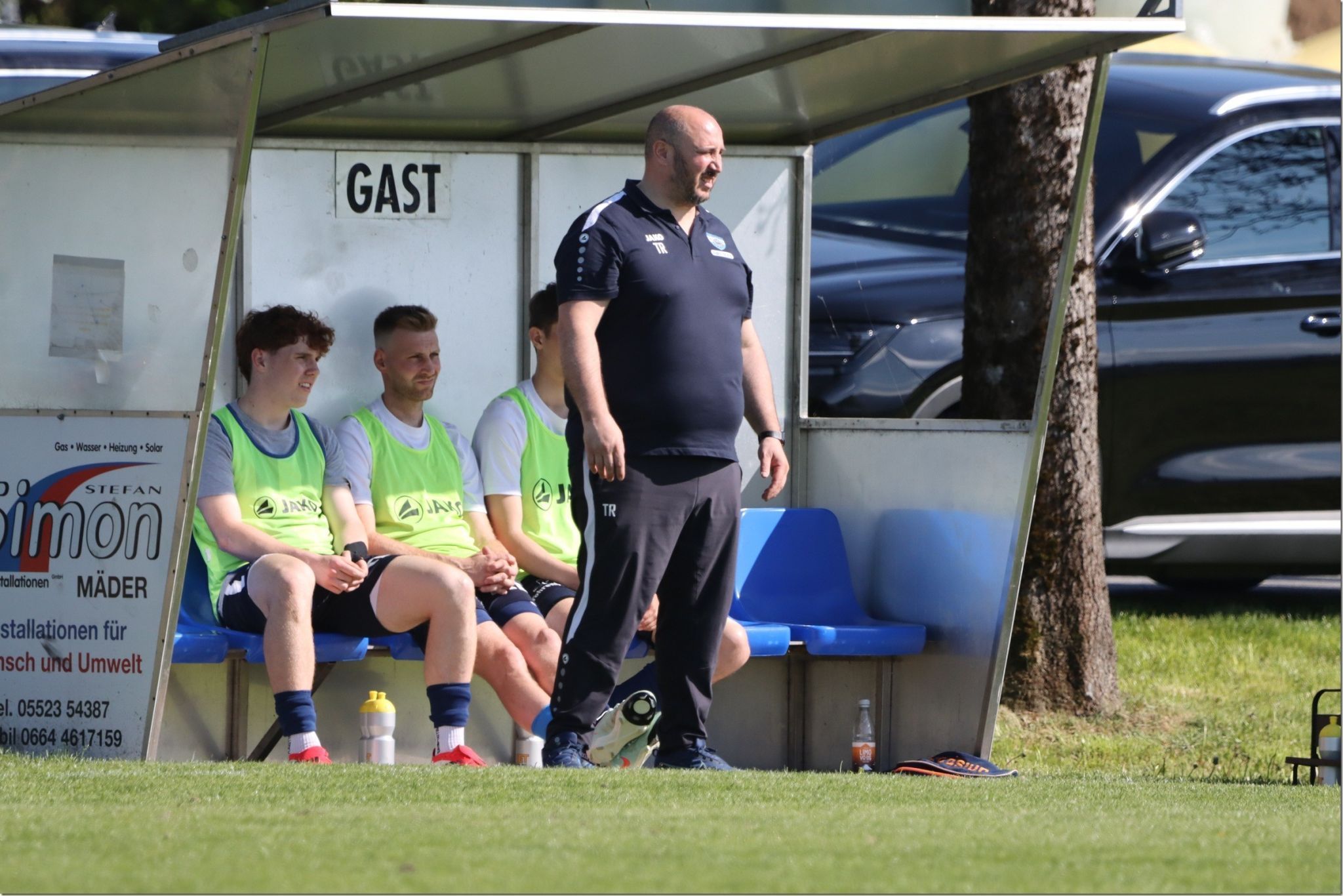 Götzis Trainer Antonio Troisio war hochzufrieden. 