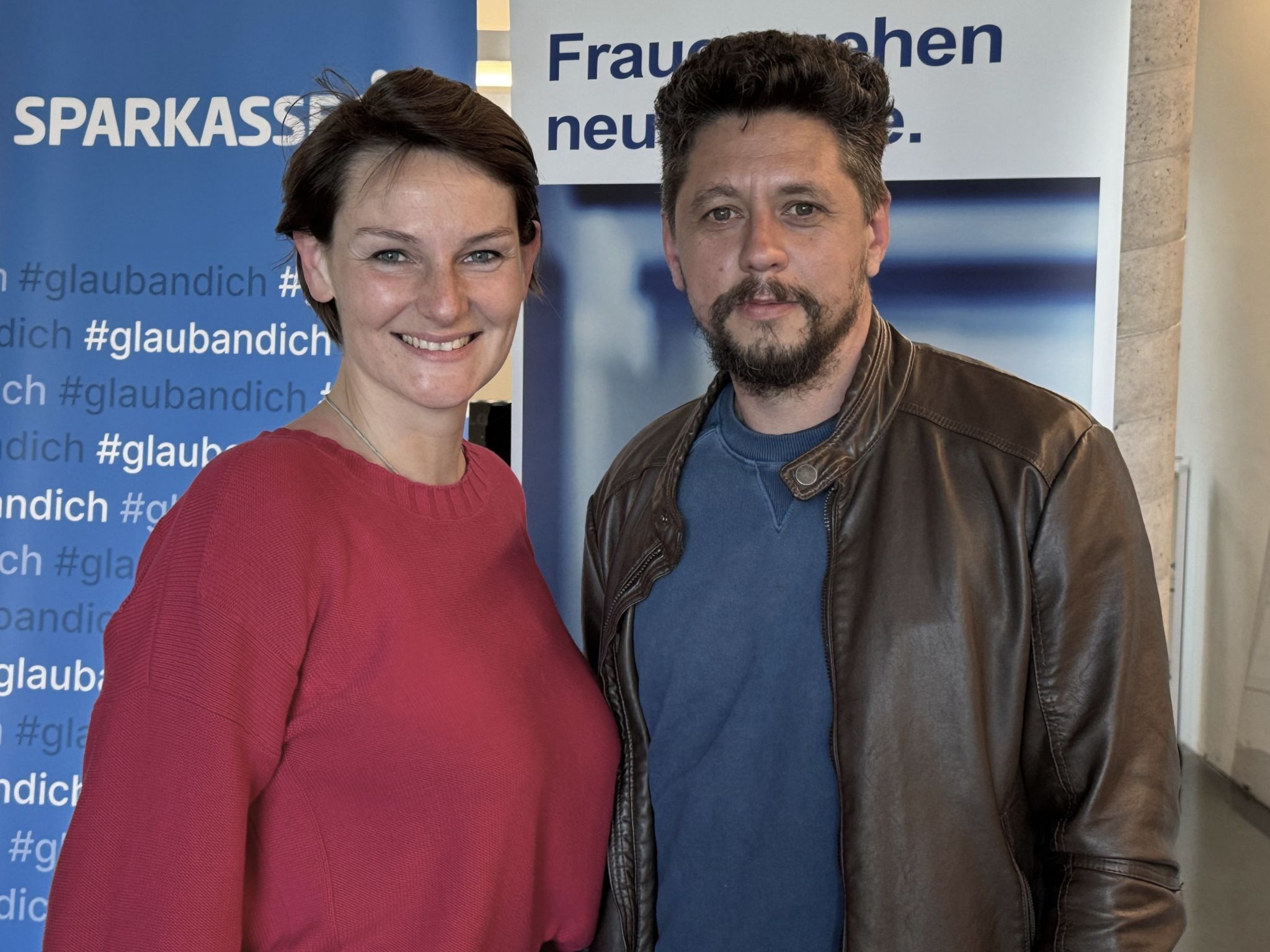 Filmemacher Maryna Liapina und Artem Yevtushenko.
