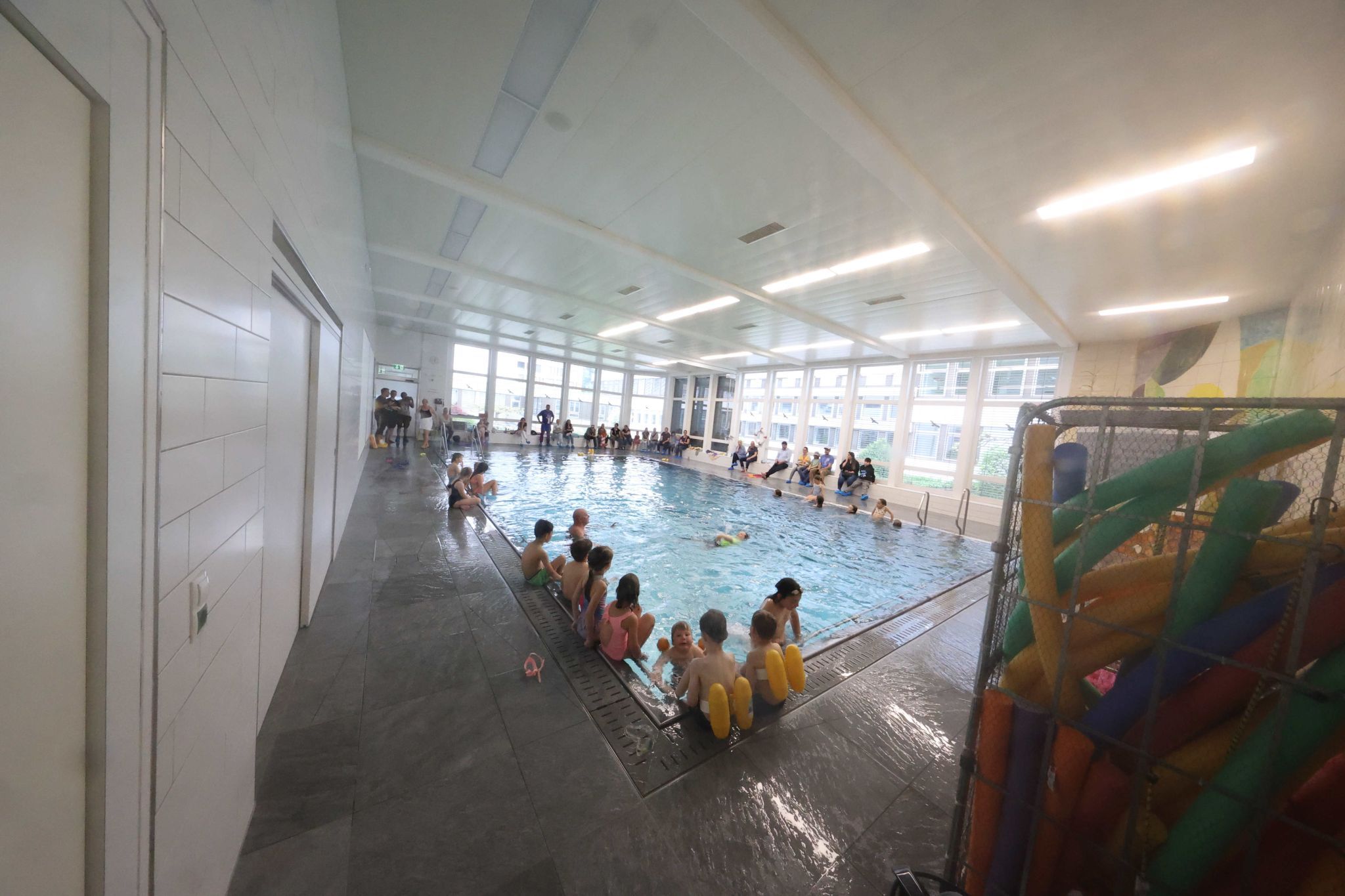 Ein sehr schönes Hallenbad ist Geschichte.