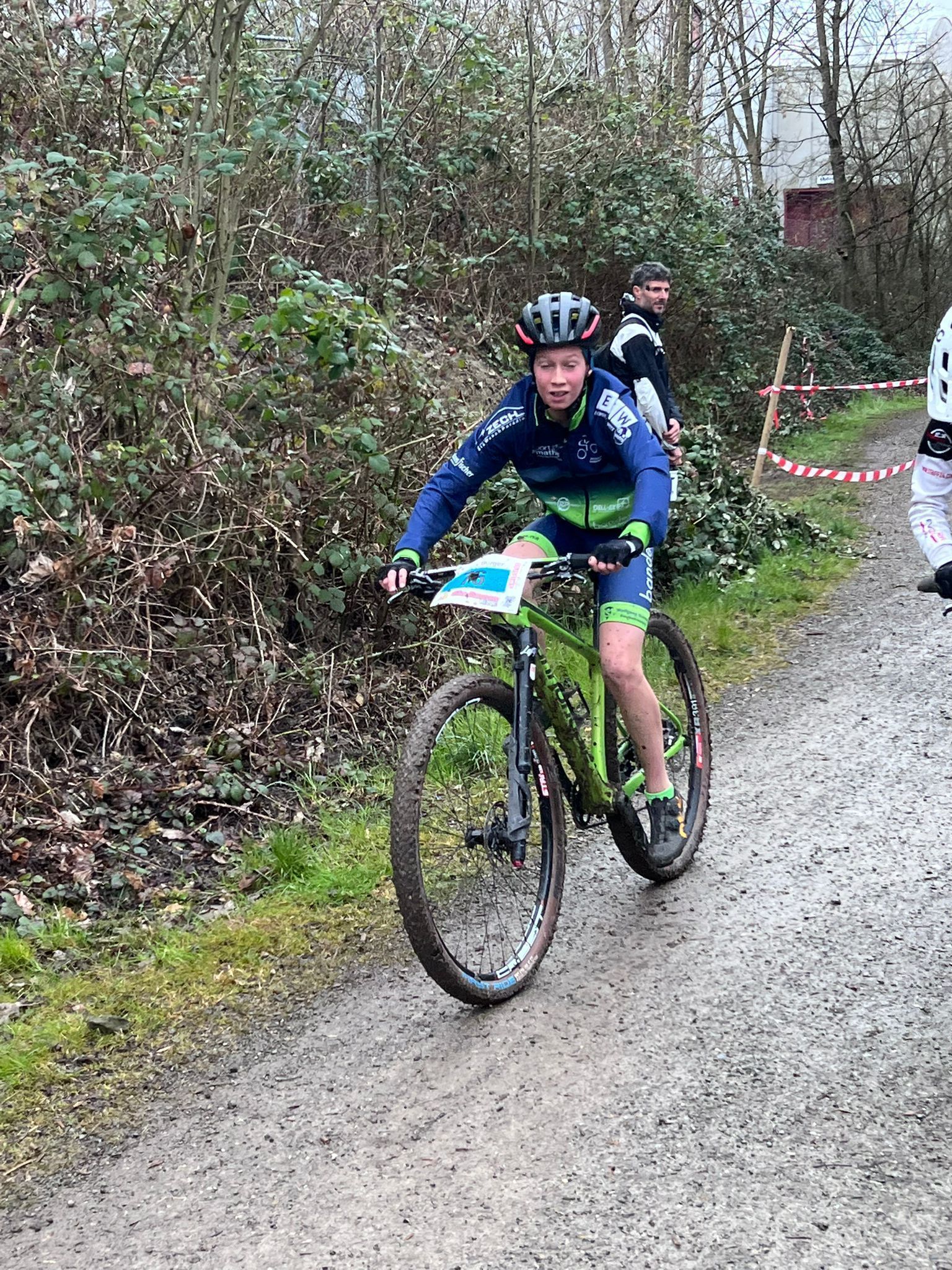 Magnus Burger fuhr stark. 