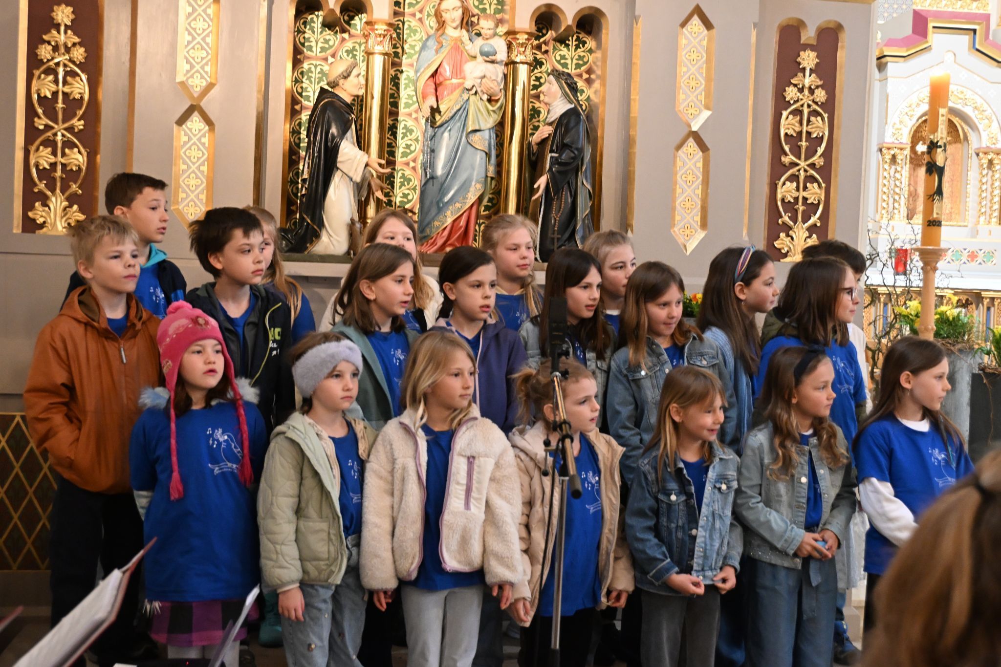 Die „Leondôspatzô“ sangen mit Schwung und Begeisterung