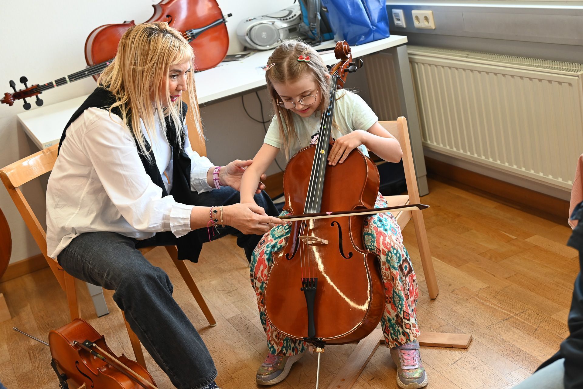 Die Rheintalische Musikschule lud am Samstag zum Tag der offenen Tür.