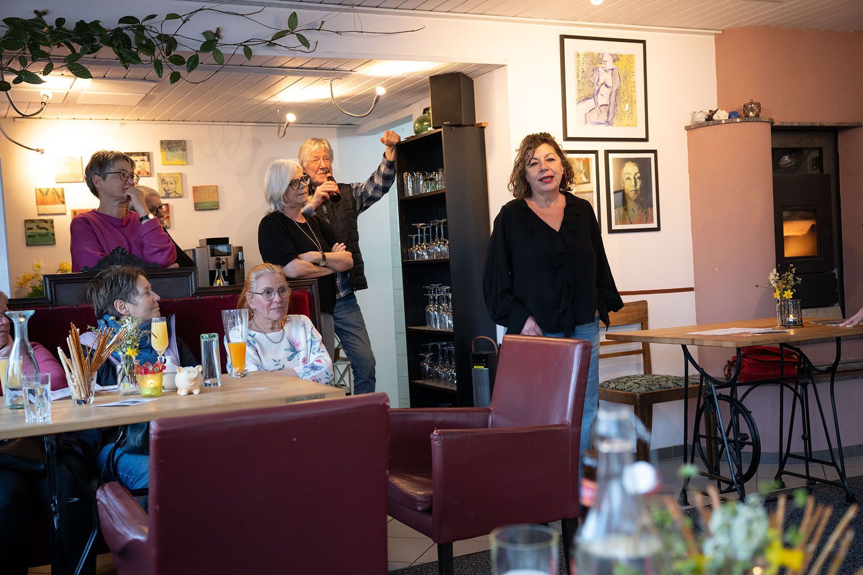 Iris Biatel-Lerbscher begrüßte die Gäste.