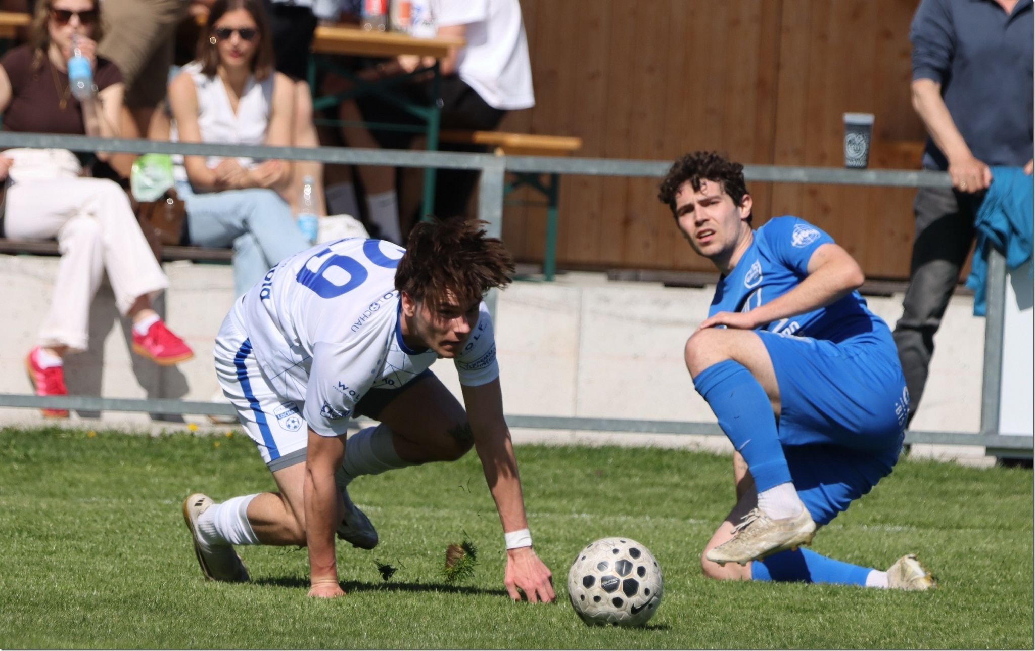 Constantin Messmer gegen einen Göfner.