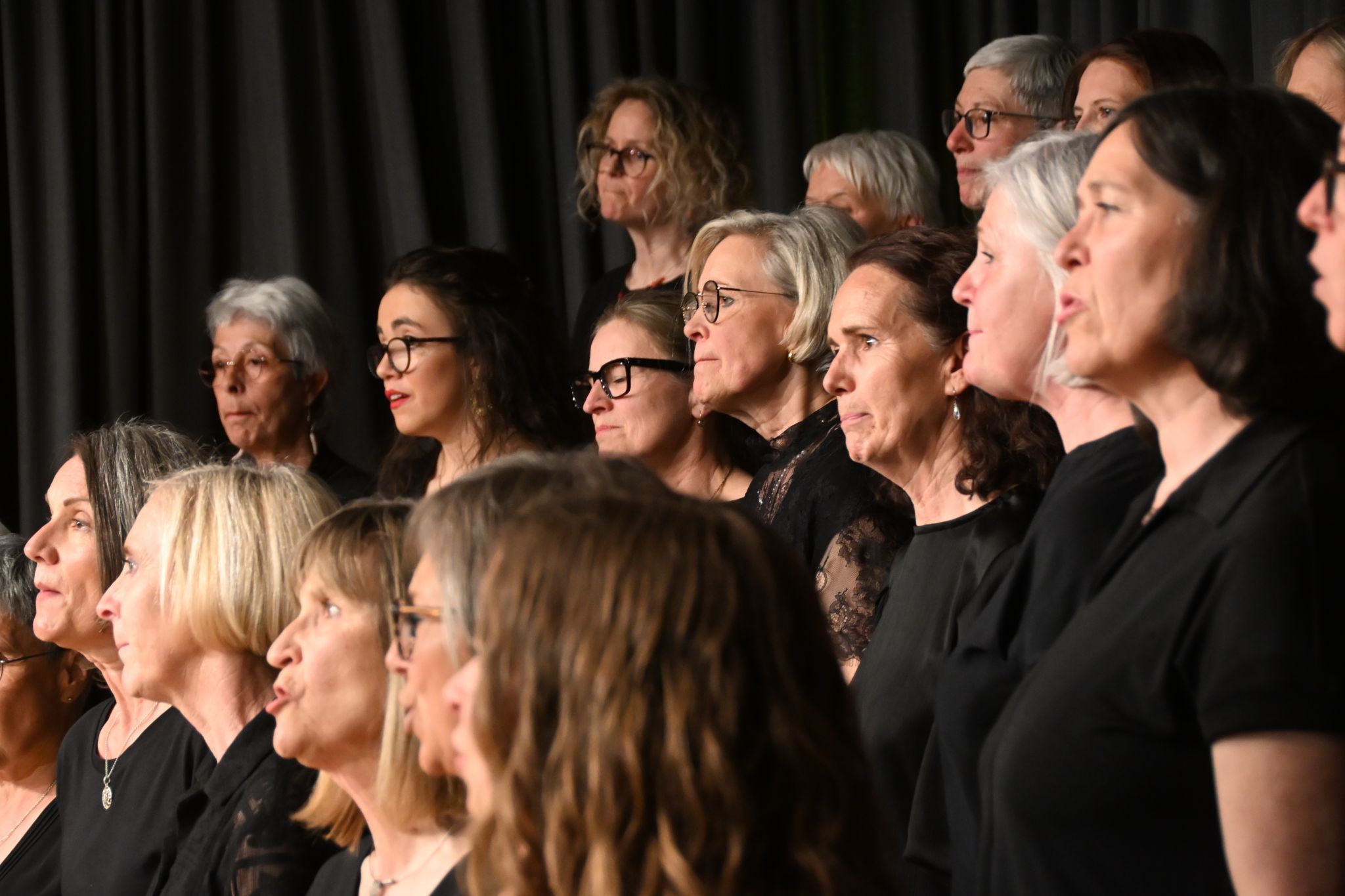 volle Konzentration bei den 